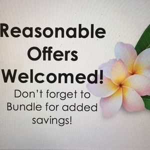 Reasonable Offers Welcomed!